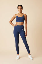 Leggings UF Tiro Alto - Compresión y Squat Proof - Azul Marino
