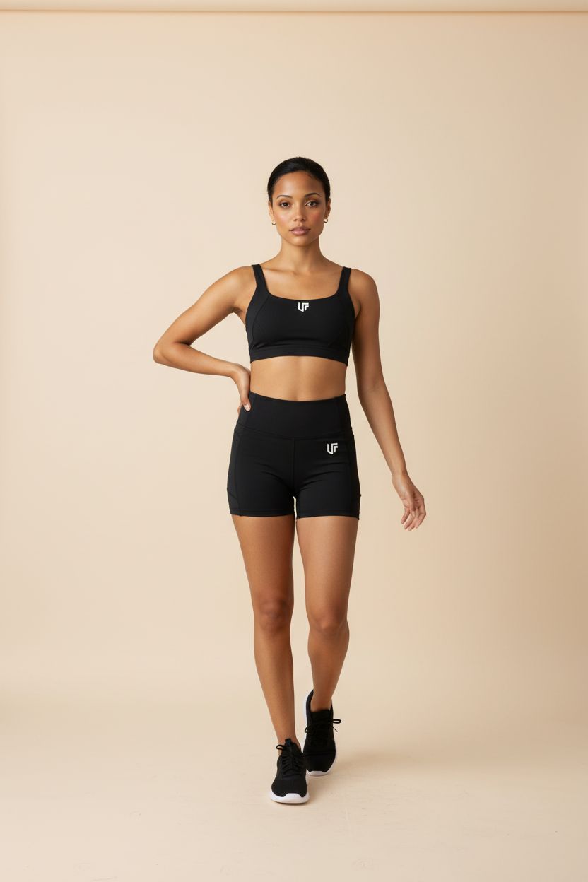 Set Deportivo 2 Piezas - Top + Short Squat Proof