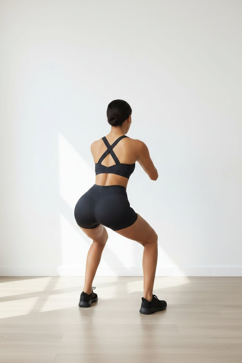 Set Deportivo 2 Piezas - Top + Short Squat Proof